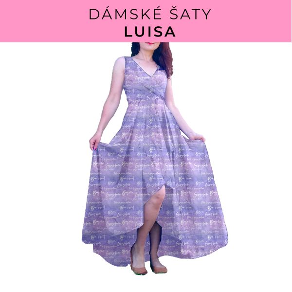 DÁMSKÝ střih - šaty Luisa
