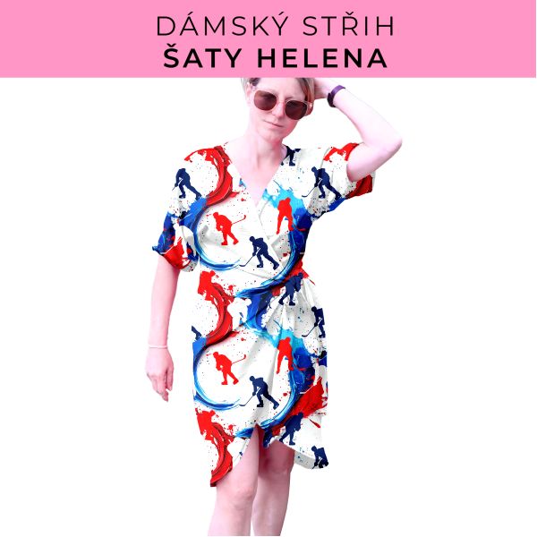 Dámský střih na šaty  Helena