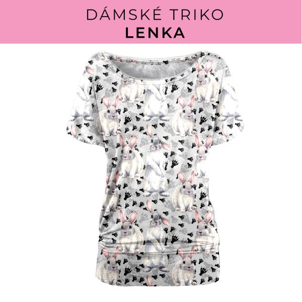 DÁMSKÝ střih - Triko Lenka