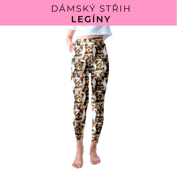DÁMSKÝ střih - legíny SPORT - SLIM FIT