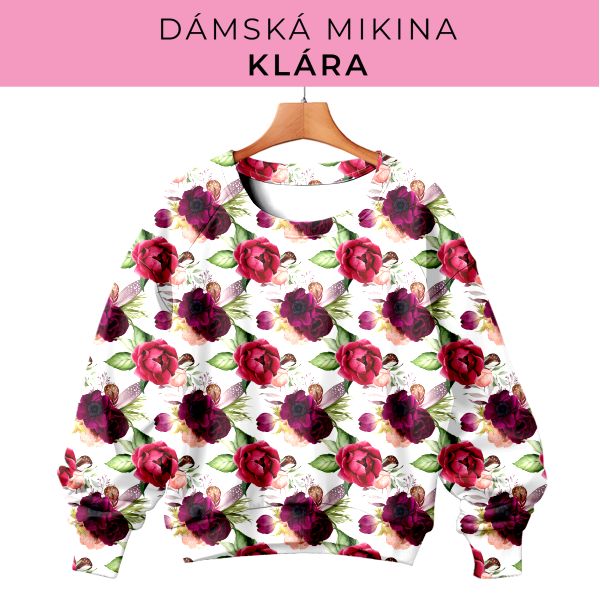DÁMSKÝ střih - mikina Klára