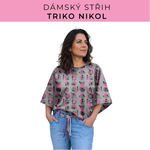 Dámský střih -  triko Nikol