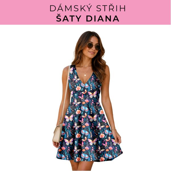 Dámský střih - šaty Diana