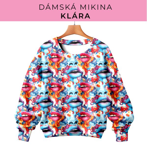 DÁMSKÝ střih - mikina Klára