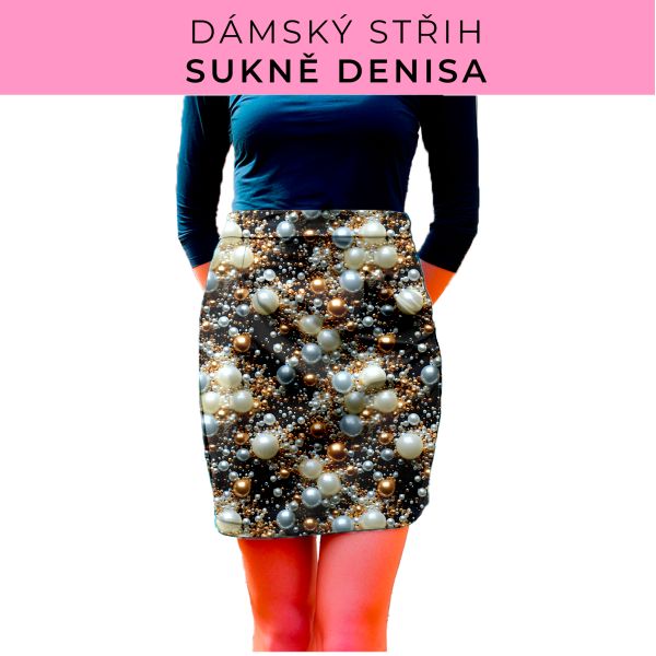 Dámský střih - Dámská sukně Denisa