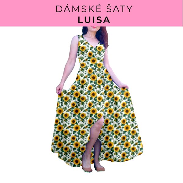 DÁMSKÝ střih - šaty Luisa