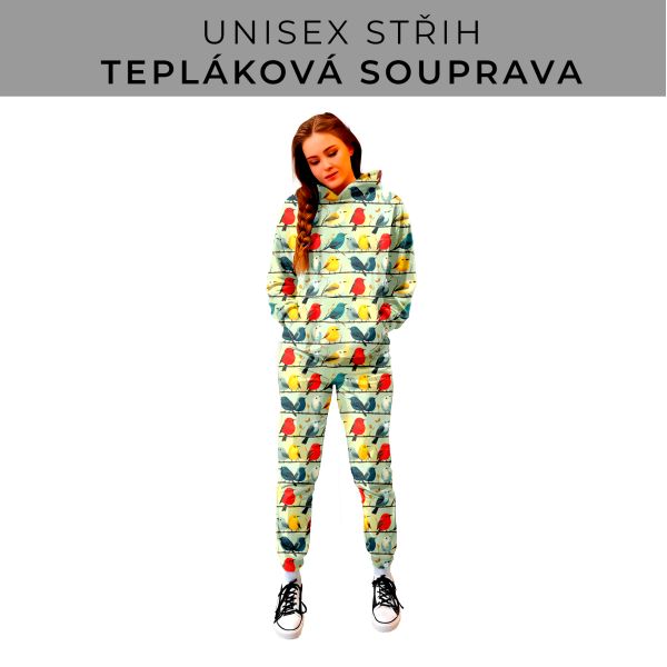 DÁMSKÝ střih - SET mikina a tepláky 