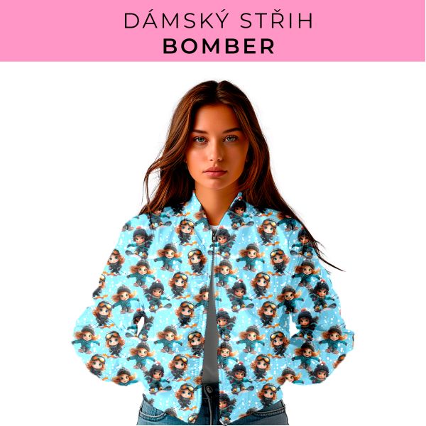 DÁMSKÝ střih - Bomber