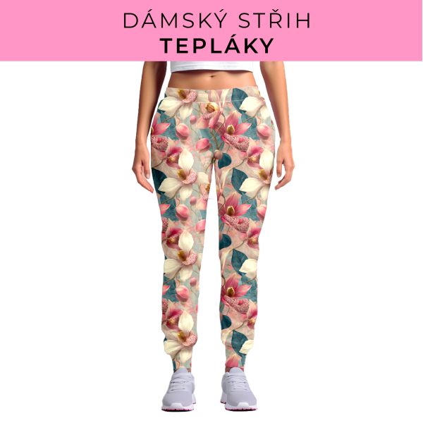 DÁMSKÝ střih - tepláky