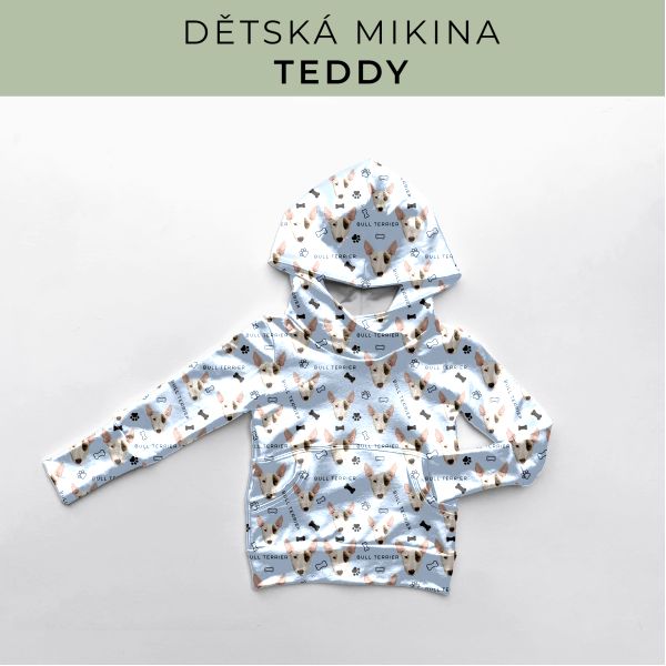 DĚTSKÝ střih - Mikina Teddy