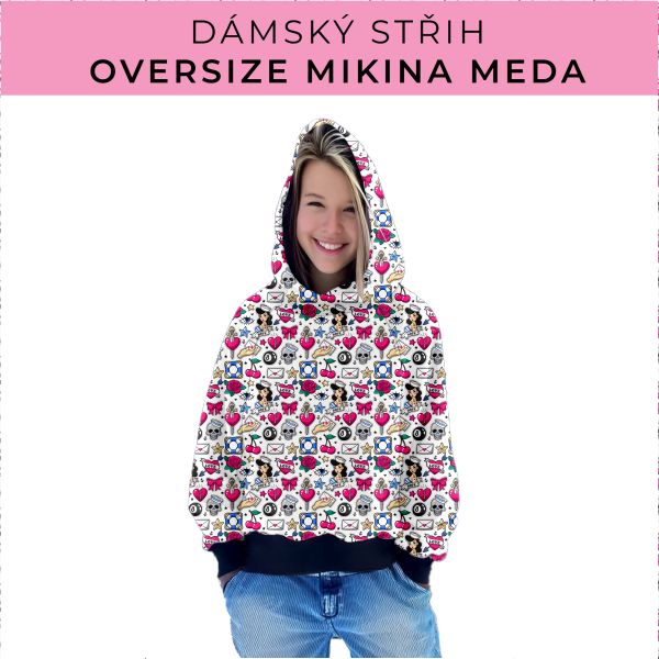 Dámský střih - mikina Meda