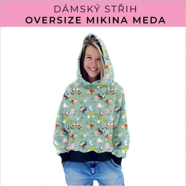 Dámský střih - mikina Meda