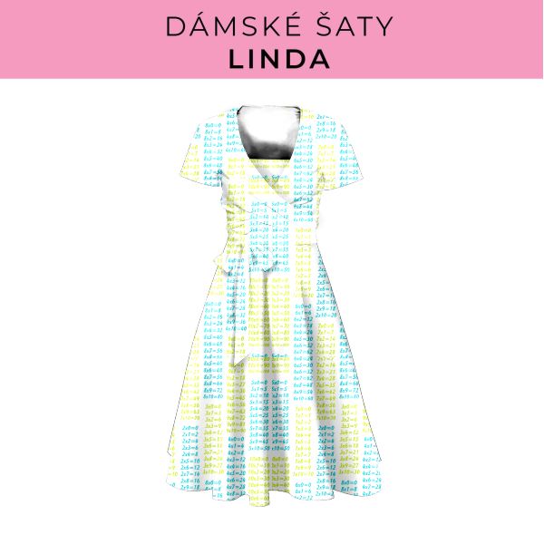 DÁMSKÝ střih - šaty Linda