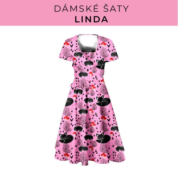 DÁMSKÝ střih - šaty Linda