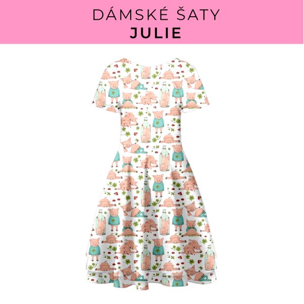DÁMSKÝ střih - šaty julie