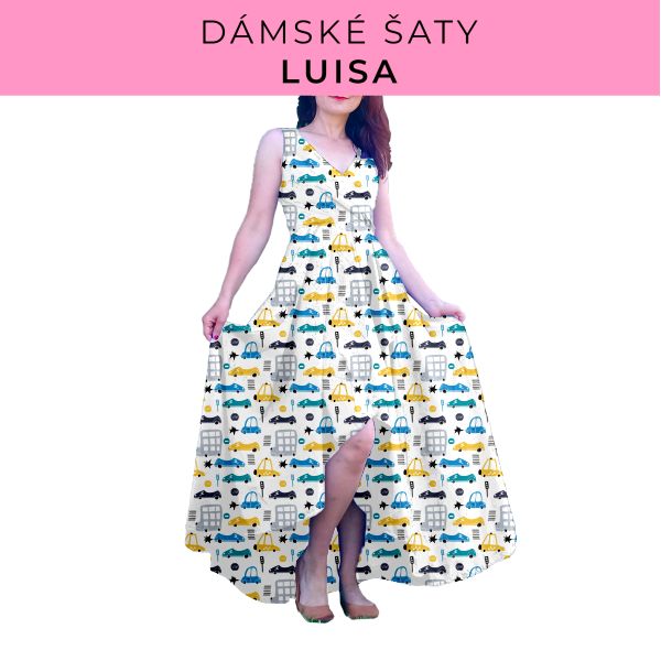 DÁMSKÝ střih - šaty Luisa