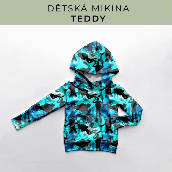 DĚTSKÝ střih - Mikina Teddy