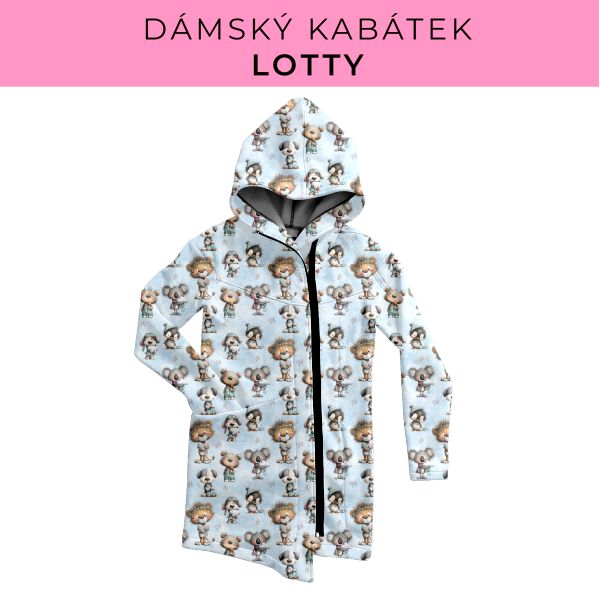 DÁMSKÝ střih - Kabátek Lotty