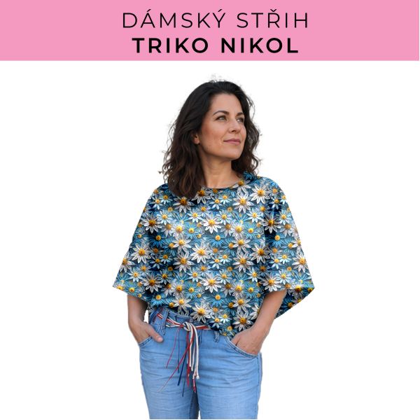 Dámský střih -  triko Nikol