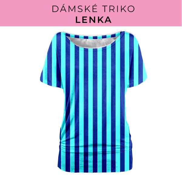 DÁMSKÝ střih - Triko Lenka