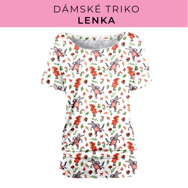 DÁMSKÝ střih - Triko Lenka