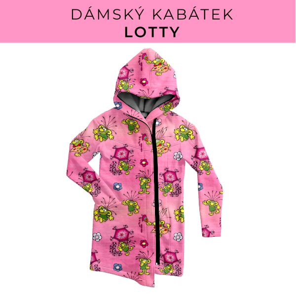 DÁMSKÝ střih - Kabátek Lotty