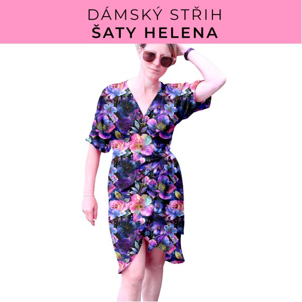 Dámský střih na šaty  Helena