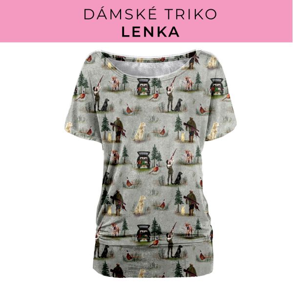 DÁMSKÝ střih - Triko Lenka