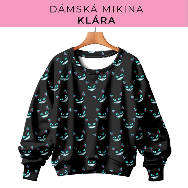 DÁMSKÝ střih - mikina Klára