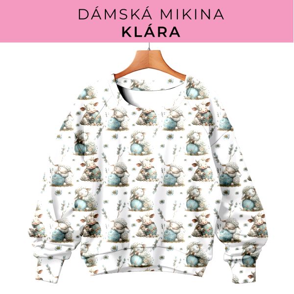 DÁMSKÝ střih - mikina Klára