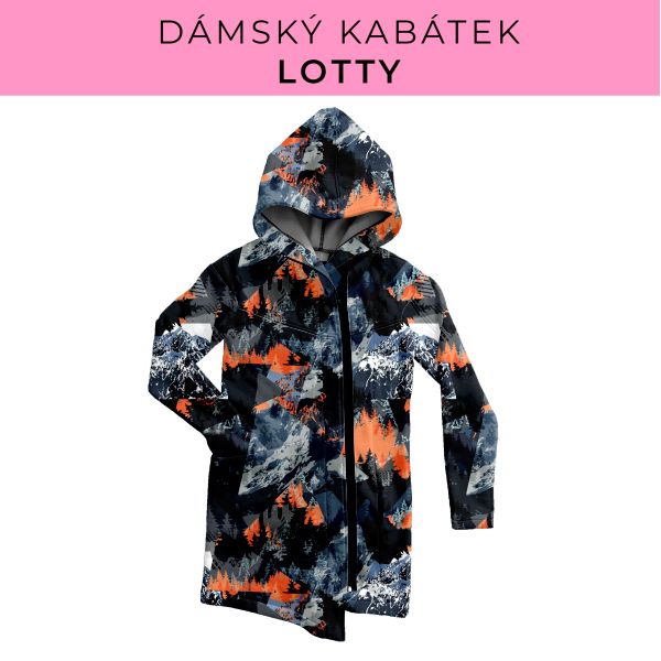 DÁMSKÝ střih - Kabátek Lotty