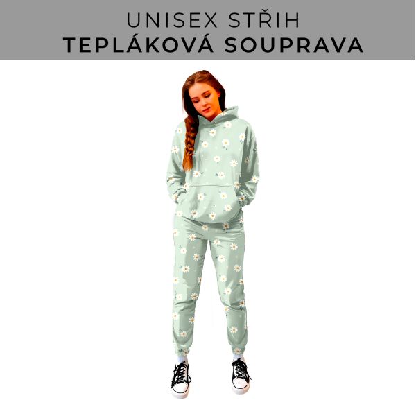 DÁMSKÝ střih - SET mikina a tepláky 