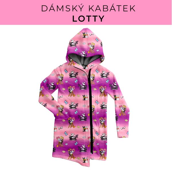 DÁMSKÝ střih - Kabátek Lotty
