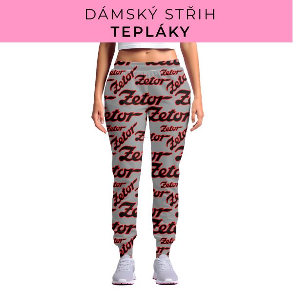 DÁMSKÝ střih - tepláky