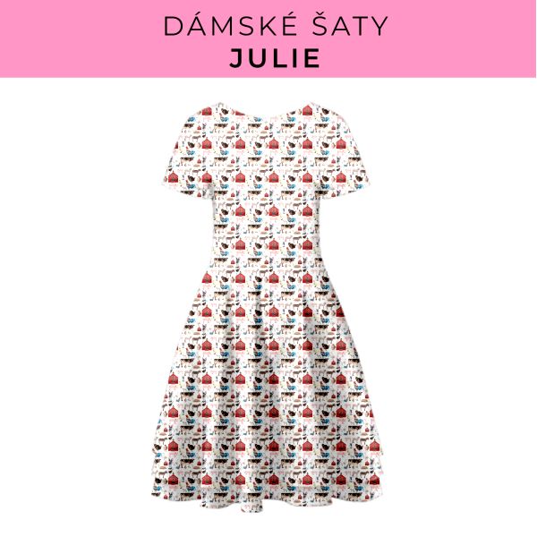 DÁMSKÝ střih - šaty julie