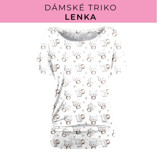 DÁMSKÝ střih - Triko Lenka