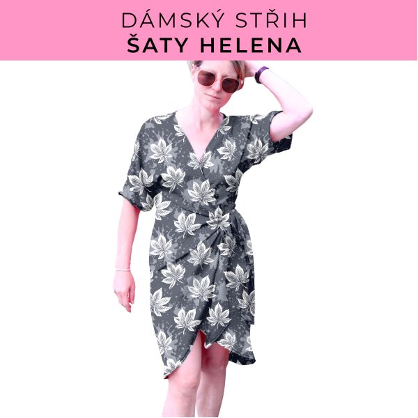 Dámský střih na šaty  Helena