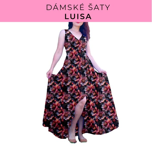 DÁMSKÝ střih - šaty Luisa