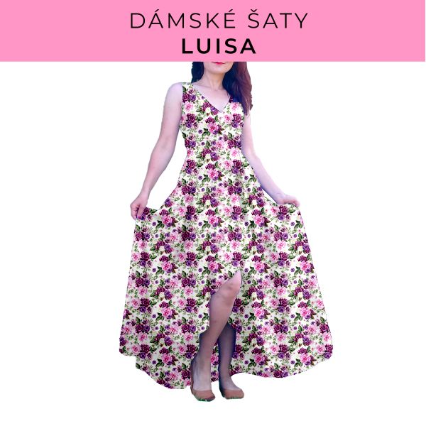 DÁMSKÝ střih - šaty Luisa