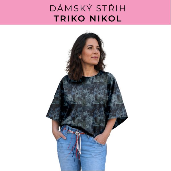 Dámský střih -  triko Nikol