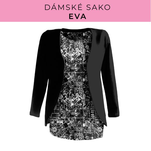 DÁMSKÝ střih - sako Eva
