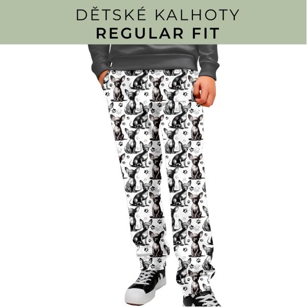 DĚTSKÝ STŘIH - Kalhoty Regular fit