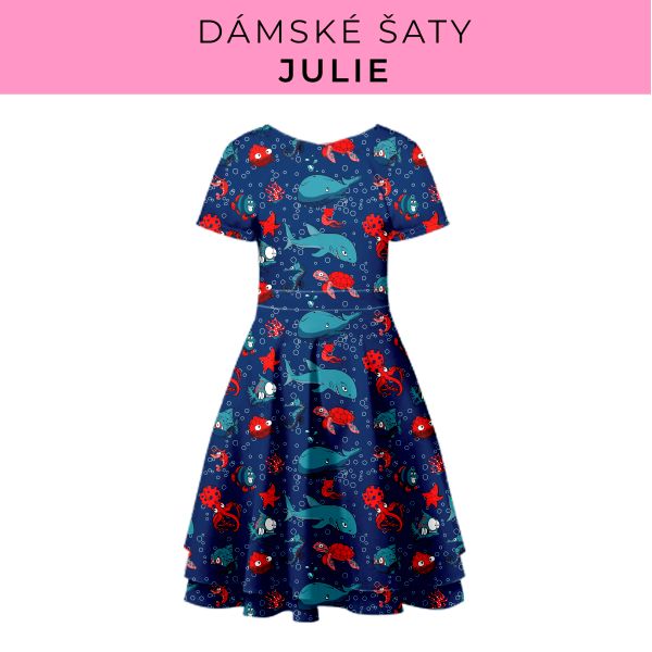 DÁMSKÝ střih - šaty julie
