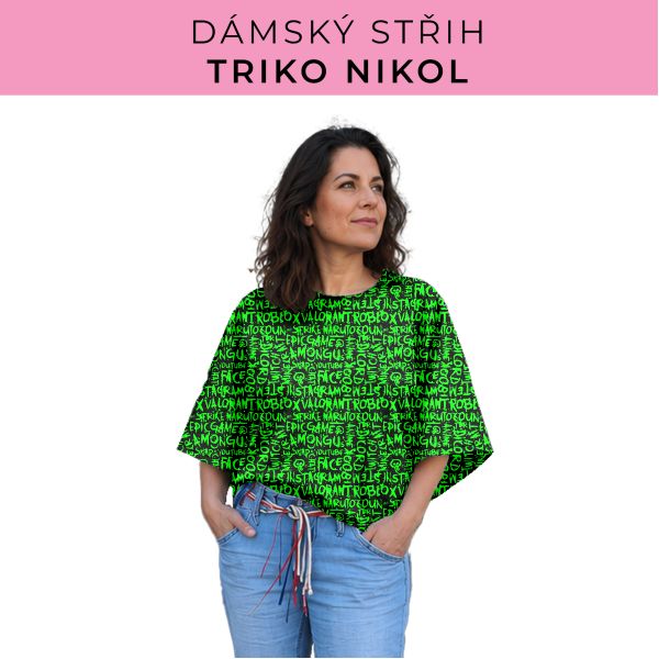 Dámský střih -  triko Nikol