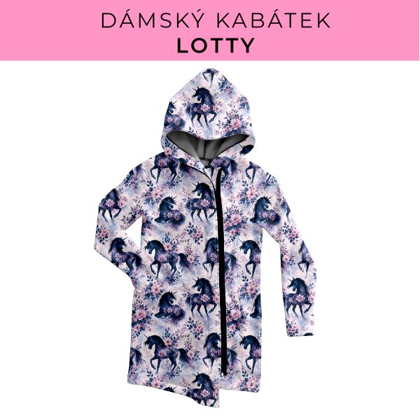 DÁMSKÝ střih - Kabátek Lotty
