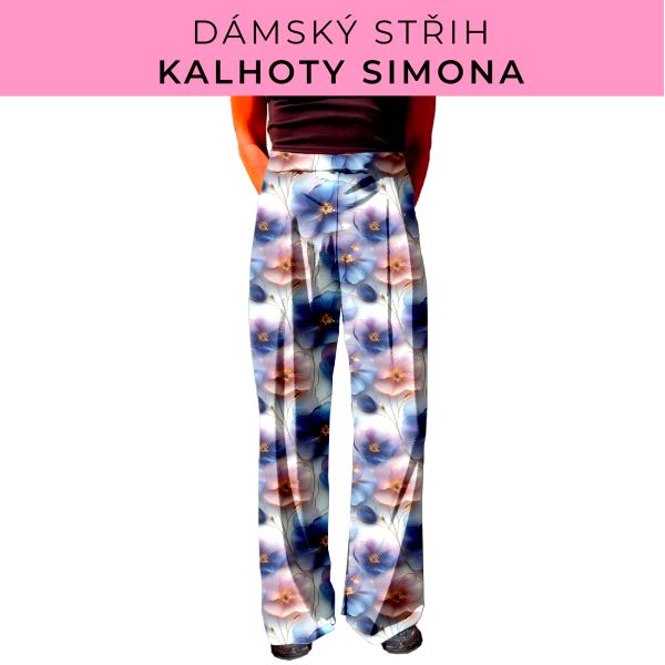 Dámský střih - kalhoty Simona