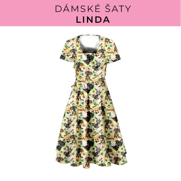 DÁMSKÝ střih - šaty Linda