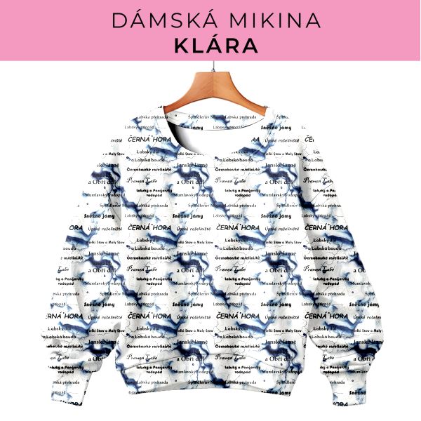 DÁMSKÝ střih - mikina Klára