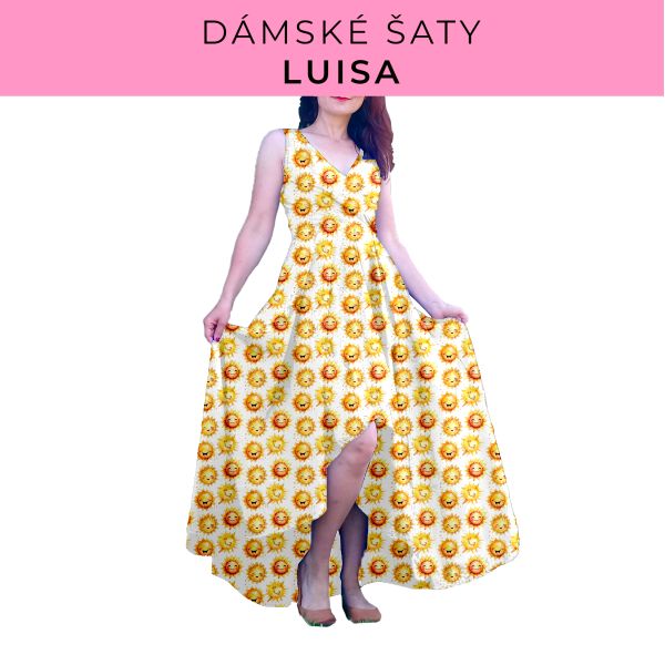 DÁMSKÝ střih - šaty Luisa