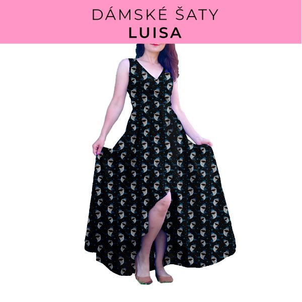 DÁMSKÝ střih - šaty Luisa